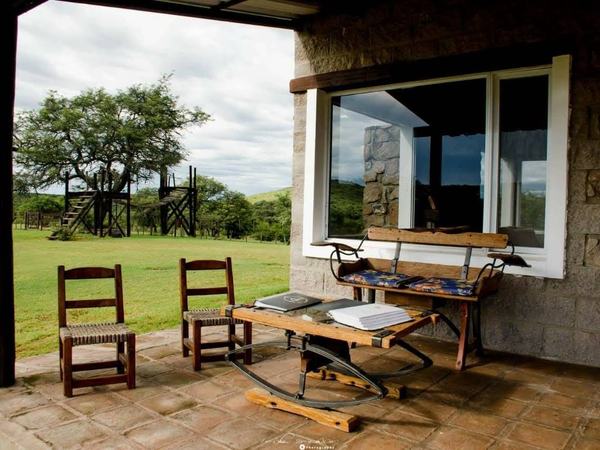Construcciones en piedra · Estancia Guayascate